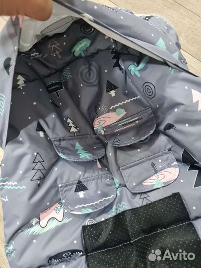 Конверт с Варежка и на коляску, санки