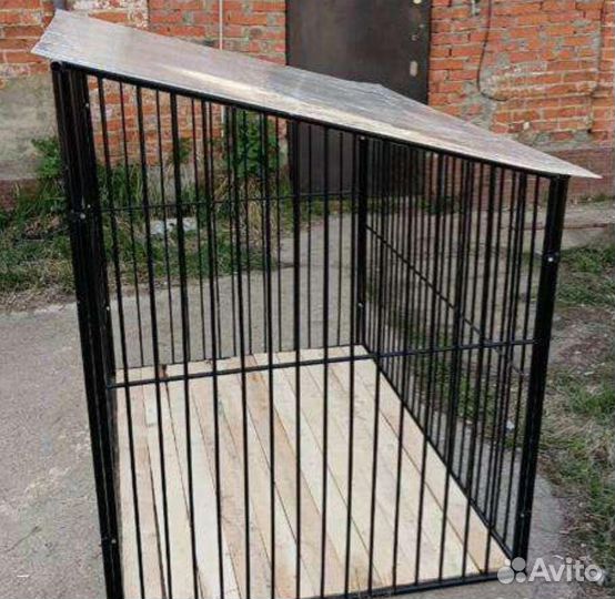 Вольер для собак уличный готовый. Металлический
