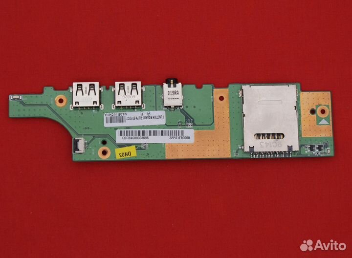 Плата USB+Audio+Cardreader Lenovo ThinkPad edge 13