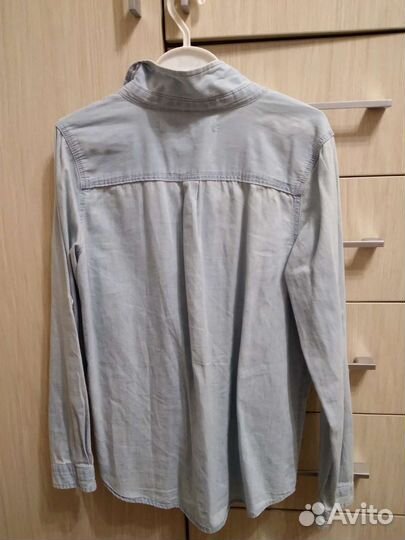 Джинсовая рубашка, джинсовая куртка