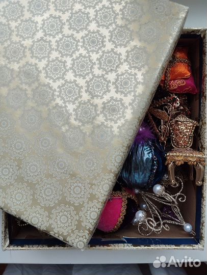 Коллекция новогодних игрушек 