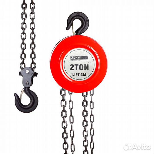 Таль ручная шестеренная 2т 3м