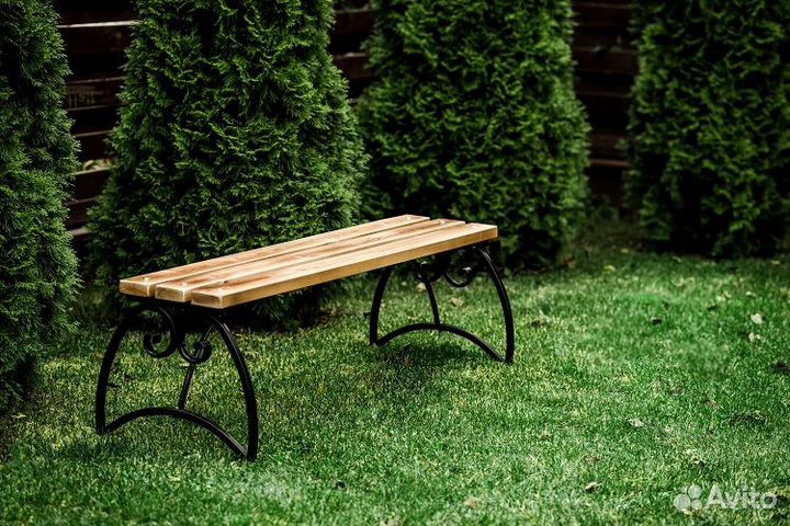 Лавка Аллея без спинки 1.5