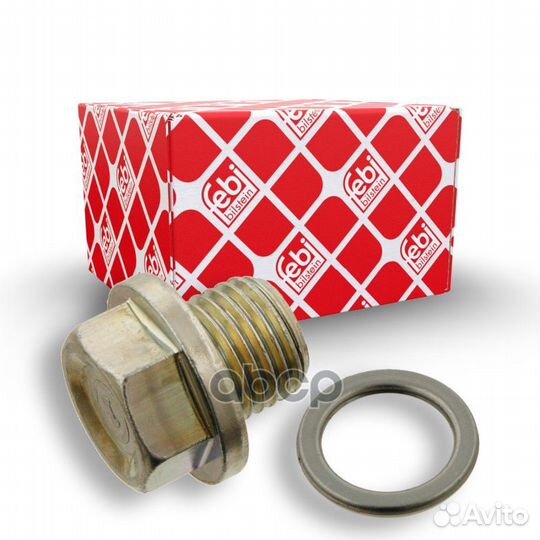 Пробка резьбовая mitsubishi M14x1.5 S 17 (с упл