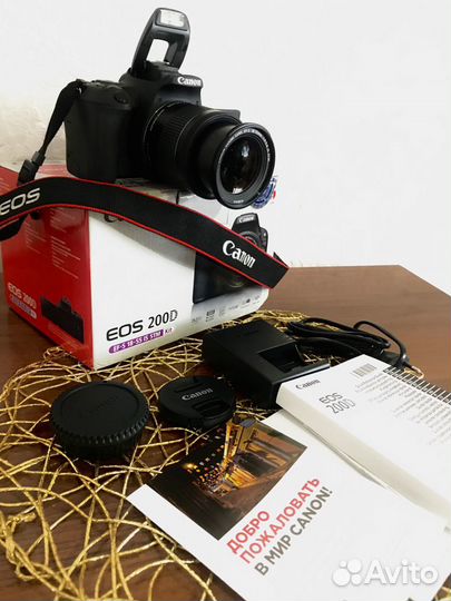Canon EOS 200D STM 18-55 Kit