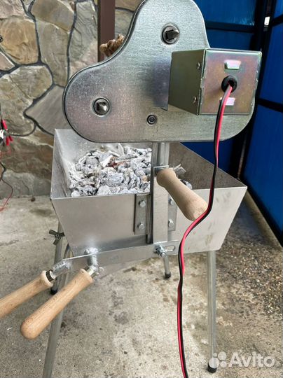 Мангал автоматический угольный