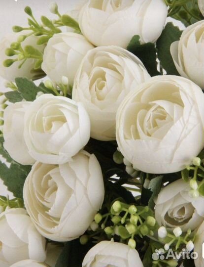 Искусственные цветы розы