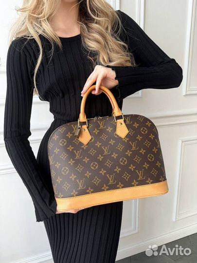 Сумка louis vuitton alma винтаж оригинал