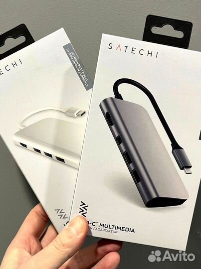 Satechi адаптеры для макбук/ Адаптер