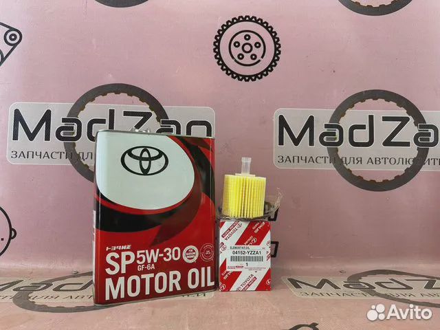 Моторное масло и фильтра Toyota Camry 2018-2023