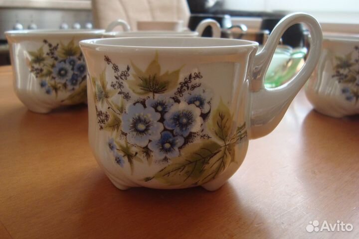 Набор Кружки фарфор СССР и другая посуда