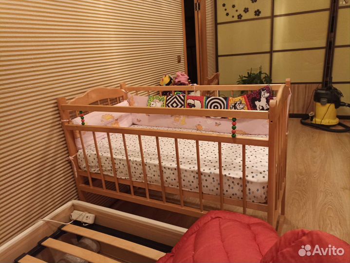 Матрац бортики, кроватка