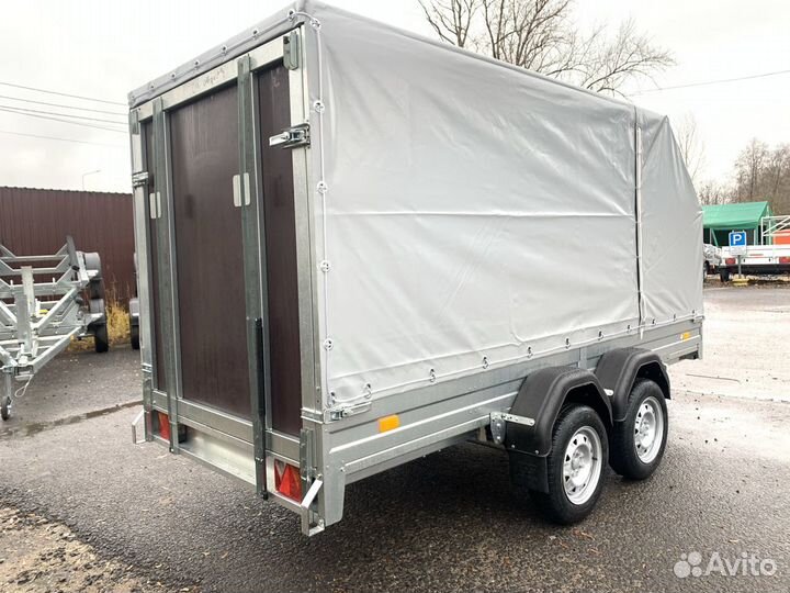 Прицеп сст 7132-11-Ш (Борт-Аппарель и Тент 1.53)