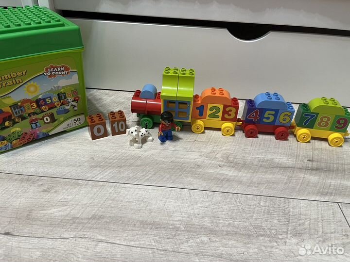 Lego duplo поезд