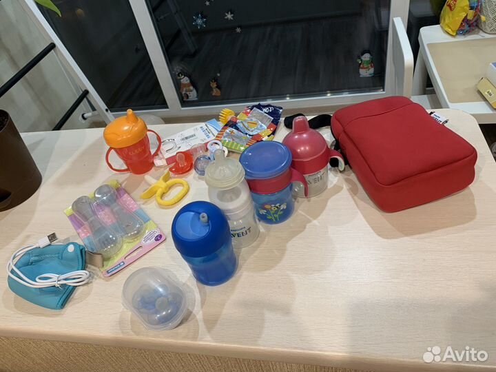 Бутылочки соски avent