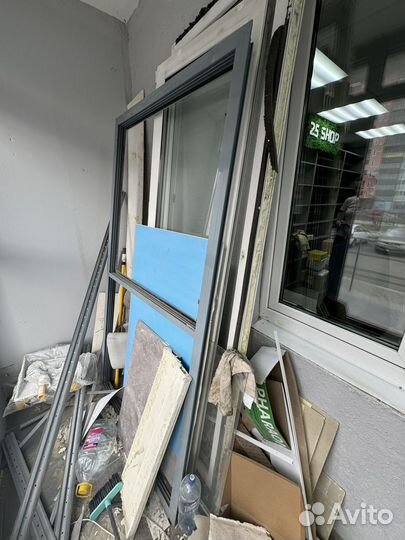Отдам бесплатно двери, окна, стеклопакеты