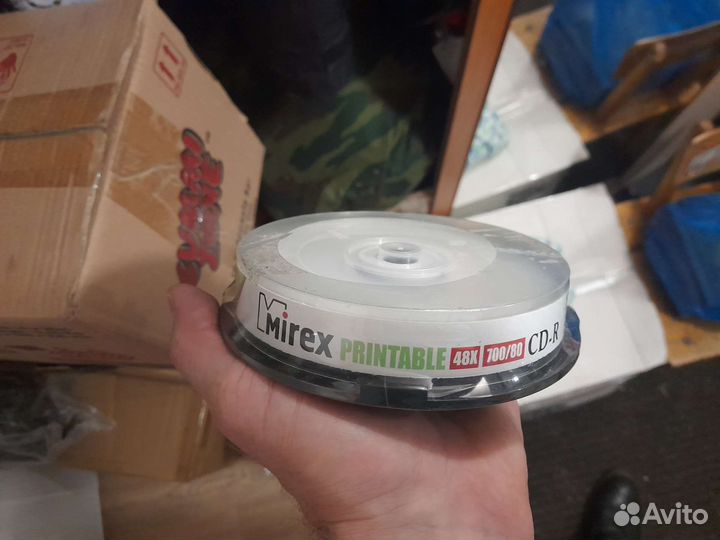 Диски CD чистые, болванки