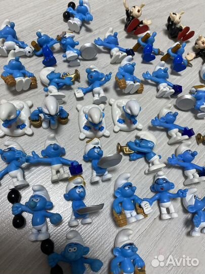 Киндер сюрприз смурфики коллекция