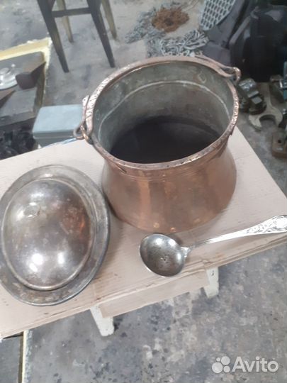 Подсвечник бронза старинный