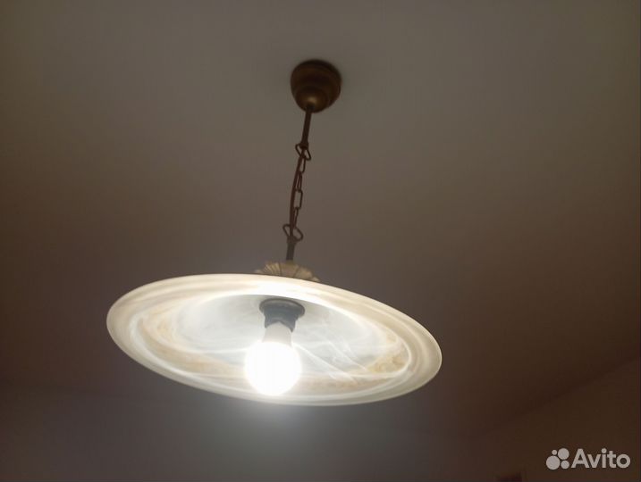 Светильник потолочный подвесной бу