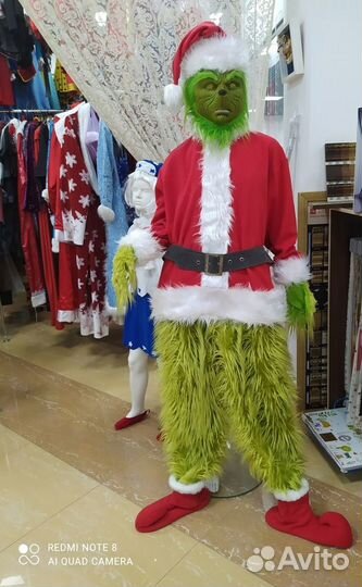 Новогодние костюмы. Гринч, Дед Мороз, Санта