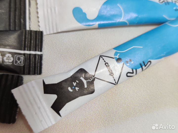 Сахарные пакетики в коллекцию