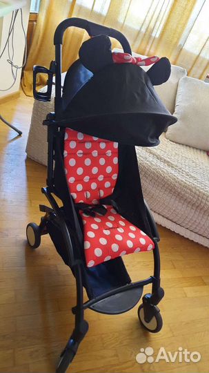 Прогулочная коляска yoya mini маус