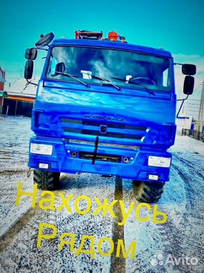 Аренда и услуги манипулятора-вездехода, стрела 20 м, борт 7 т, 7.7 м