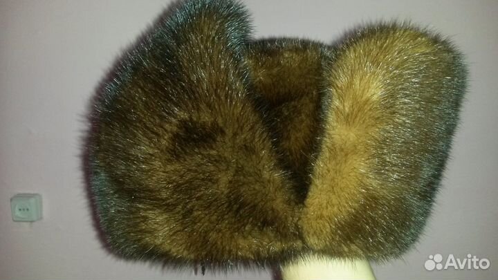 Продам шапку ушанку норка