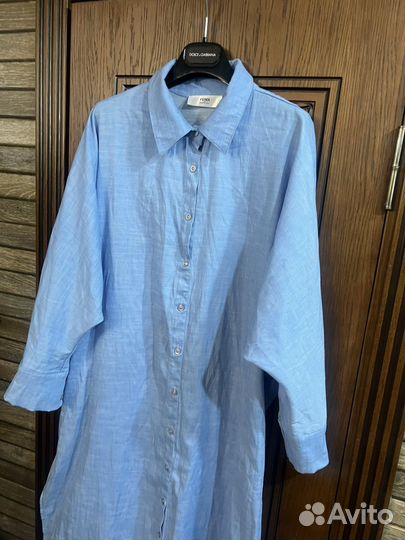 Платье Рубашка fendi 48 50 Италия