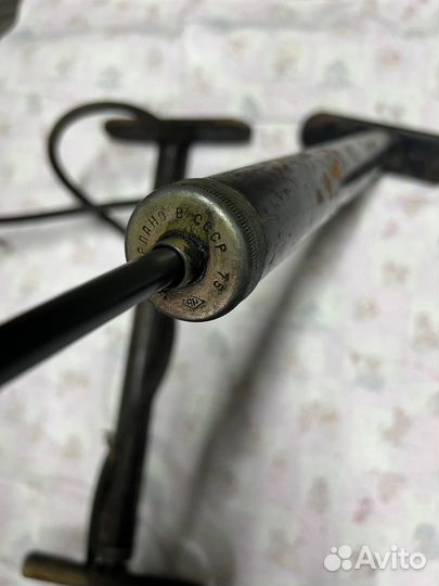 Насос автомобильный ручной СССР