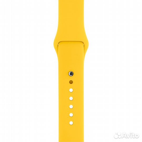 Спортивный ремешок Apple Watch 42-49mm желтый