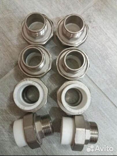 Муфта комбинированная разъёмная PP-R 32X1