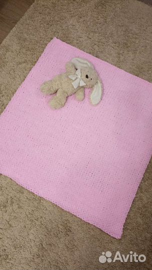 Плед детский плюшевый