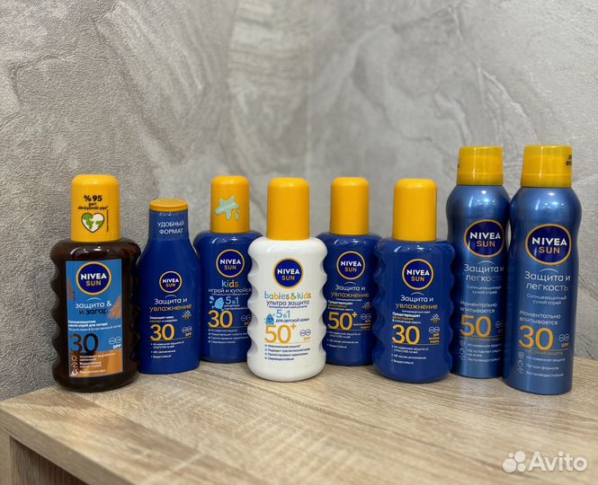 Солнцезащитные средства Nivea