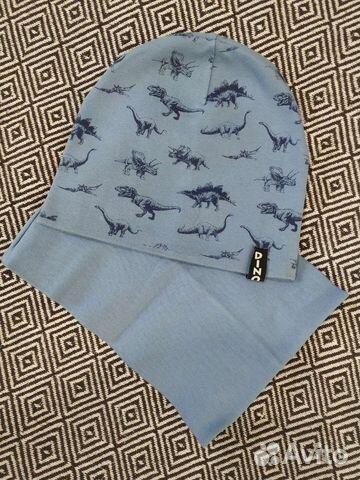 Шапка со снудом на мальчика