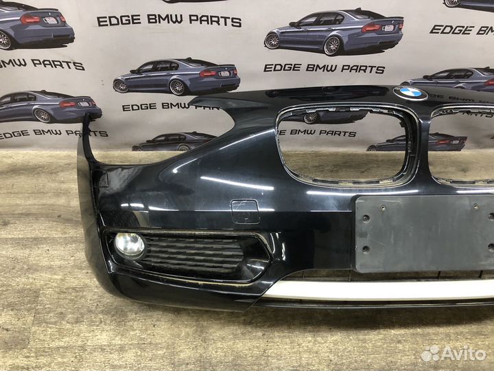 Передний бампер BMW F20 F21 дорест черный 475