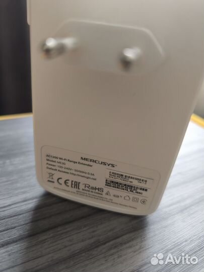 Усилитель wifi сигнала mercusys me30