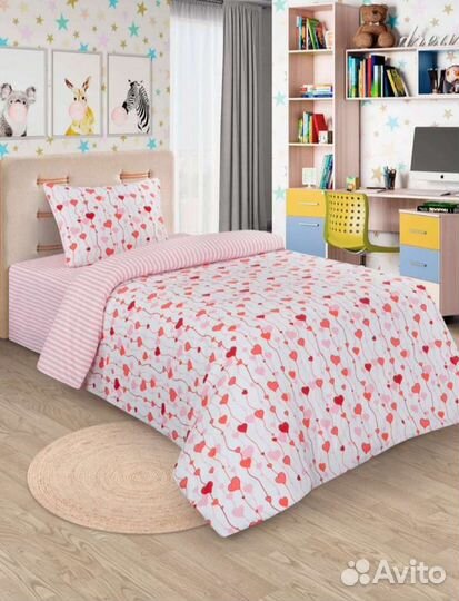 Комплекты постельного белья, полотенца