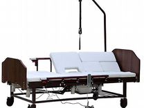 Медицинская кровать для лежачих больных с+матрасом