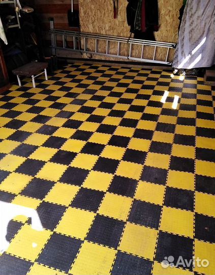 Модульные полы для гаража