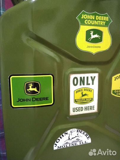 Канистра гсм металл 20л John Deere Stuffland
