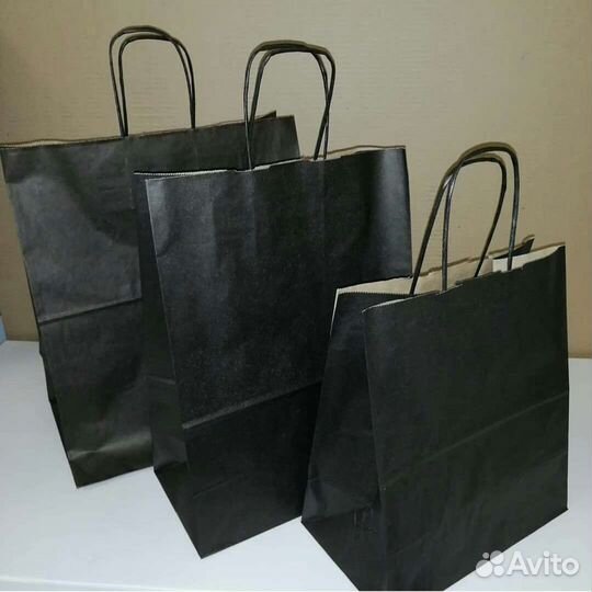 Крафтовые пакеты