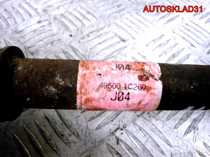 Привод передний правый Hyundai Getz 495001C260