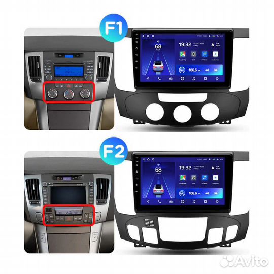 Магнитола Hyundai Sonata NF (2008-2010) Teyes