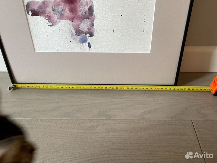 Карина акварель абстракция Ася Багаева