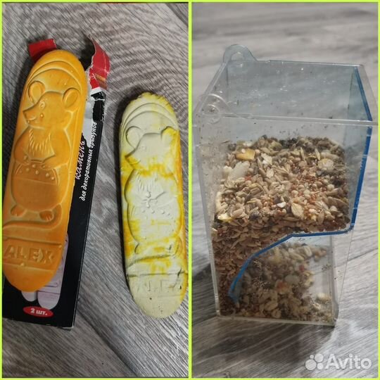 Автоматическая кормушка и мел