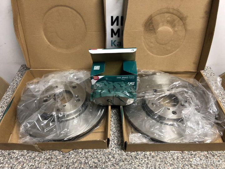 Тормозные диски комплект переднее Honda Ridgeline