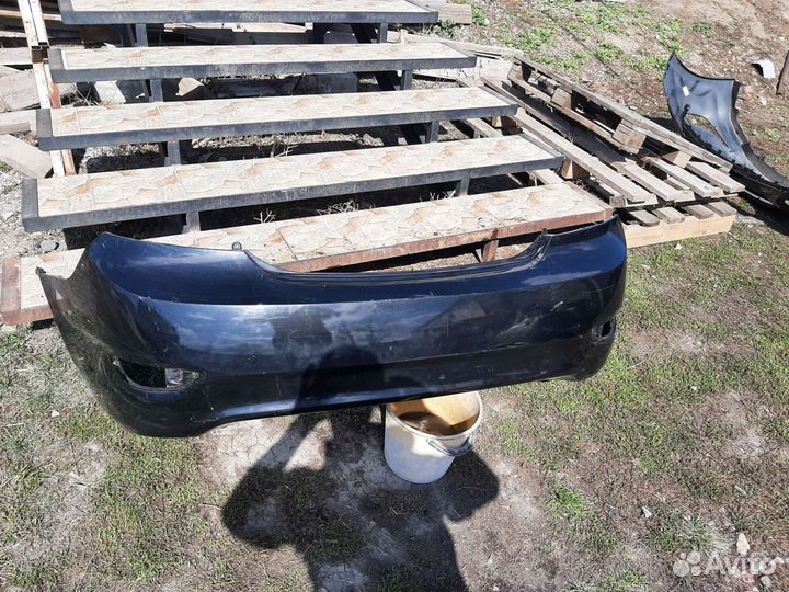 Бампер hyundai solaris