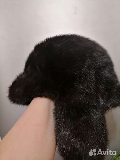 Шапка норковая женская